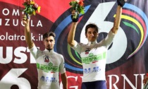 L’azzurro Stefano Moro sale sul podio della "Sei Giorni delle Rose"