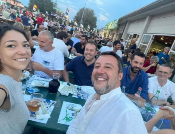 Salvini da Ghisalba lancia la corsa: “Poche proposte, ma buone”