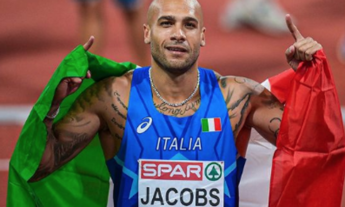 Marcell Jacobs strepitoso, il campione gardesano conquista l’oro nei 100 metri