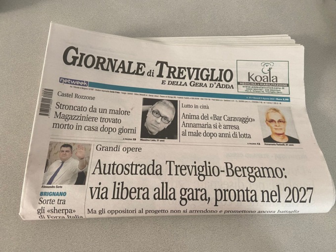 Il Giornale è in edicola, ecco i fatti di cronaca di questa settimana