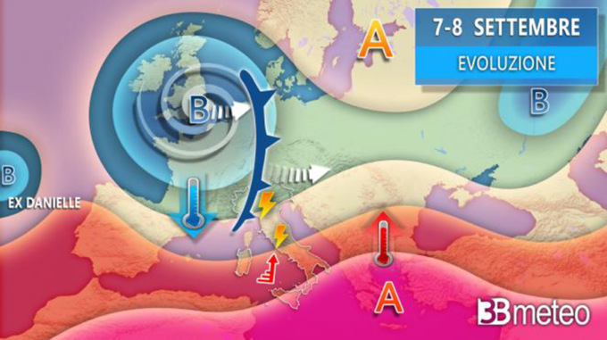 Meteo in peggioramento da metà della prossima settimana