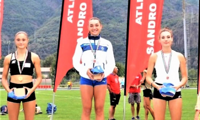 Sofia Regazzi, la rivoltana dell’Atletica Estrada, strepitosa a Donnas
