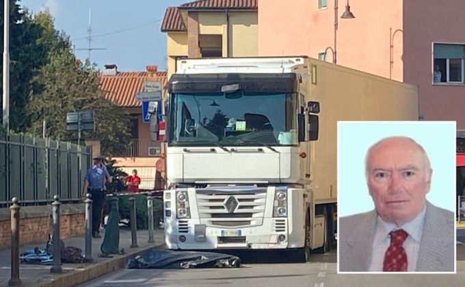 Incidente in piazza, muore Attilio Zibetti, 75 anni