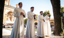 Quattro nuovi diaconi per la diocesi di Cremona:  Claudio Mario, Alex, Andrea e Jacopo rispondono "Eccomi"