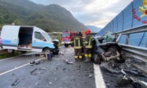 Frontale auto-furgone, muore 28enne sulla provinciale della Val Seriana