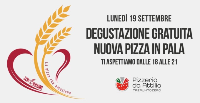Pizzeria da Attilio 3.0 presenta la nuova pizza in pala romana