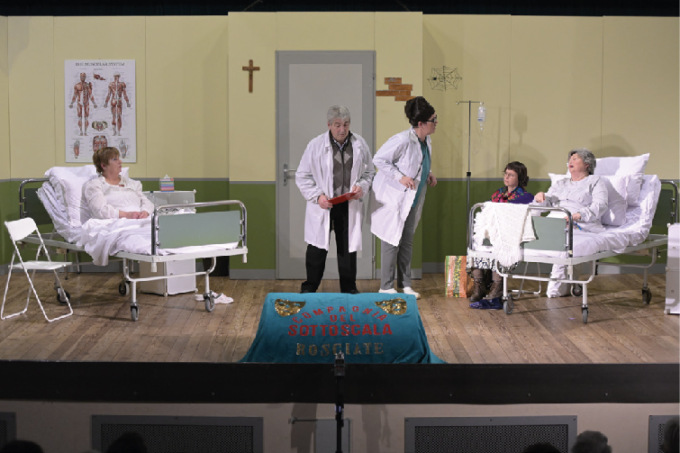 Al Pronto soccorso… ma con la commedia dialettale