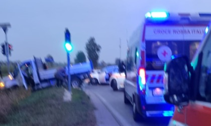 Grave incidente a Brignano sulla Sp128 per Cologno