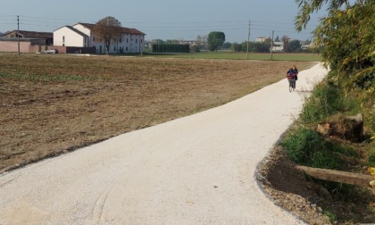 Via Pagazzano più sicura con la nuova pista ciclopedonale di via Ganassina