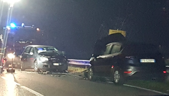 Schianto sulla Rivoltana, due feriti