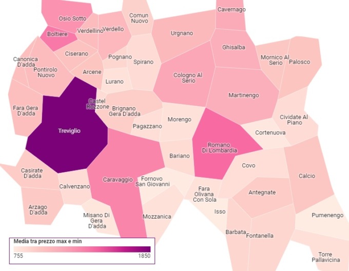 Quanto costa comprare casa nella Bassa bergamasca? I dati