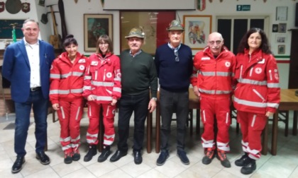 Serata solidale degli alpini, donati tremila euro