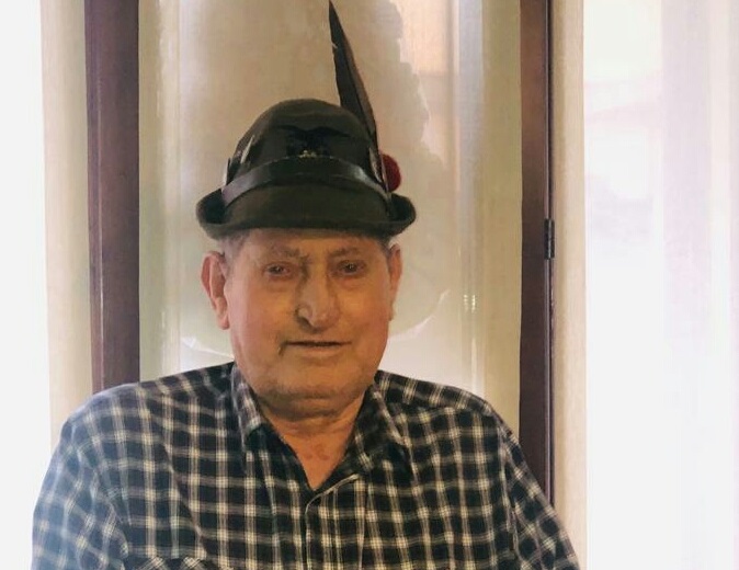 Gli alpini piangono Giulio Botazzoli, capogruppo onorario
