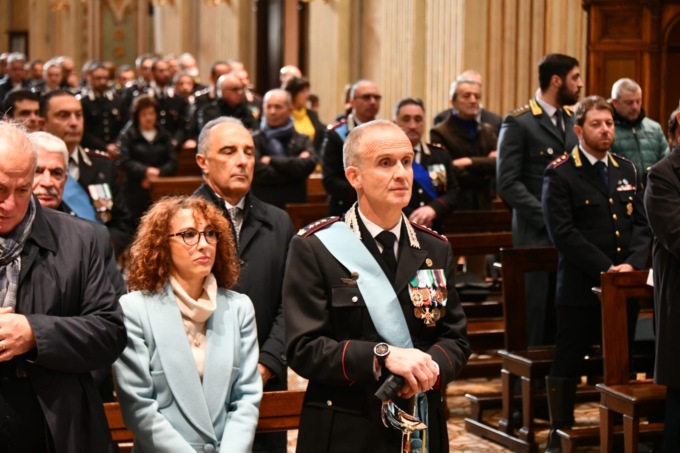 Santuario gremito per la Virgo fidelis dei carabinieri, a Treviglio