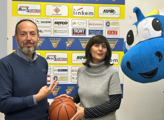 E’ Paola Coita la prima donna presidente della Visconti Basket