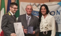 Stella di bronzo del Coni al presidente della bocciofila