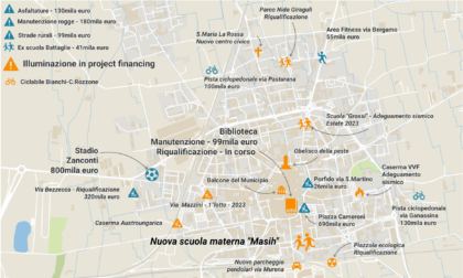 Oltre 29 milioni di euro in opere pubbliche: la mappa della Treviglio che cambia faccia