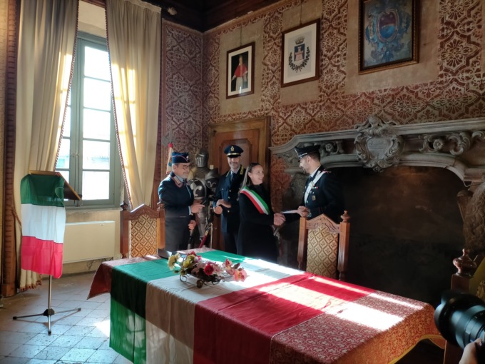 IV Novembre, benemerenza civica a due militari e alla Stazione dei carabinieri