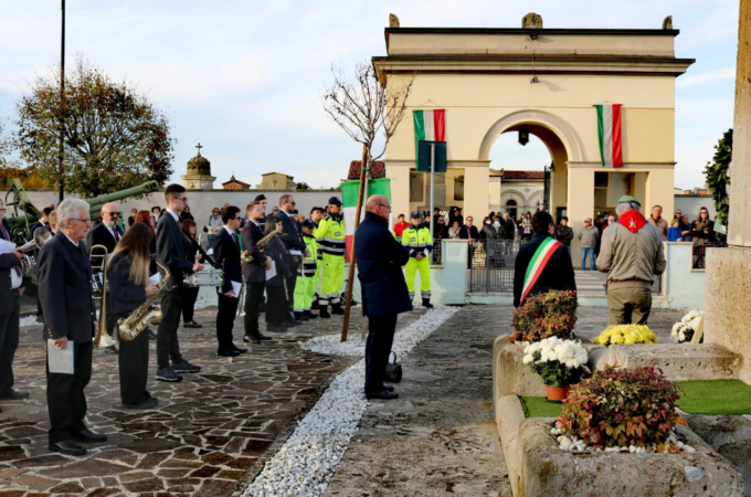 Inaugurato il “Giardino della memoria”, un luogo dove ricordare le vittime della pandemia