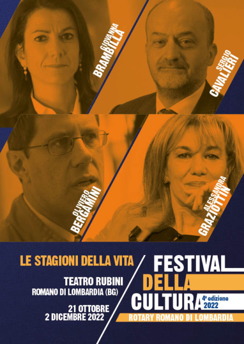 A Romano le nuove date del IV Rotary Festival della Cultura