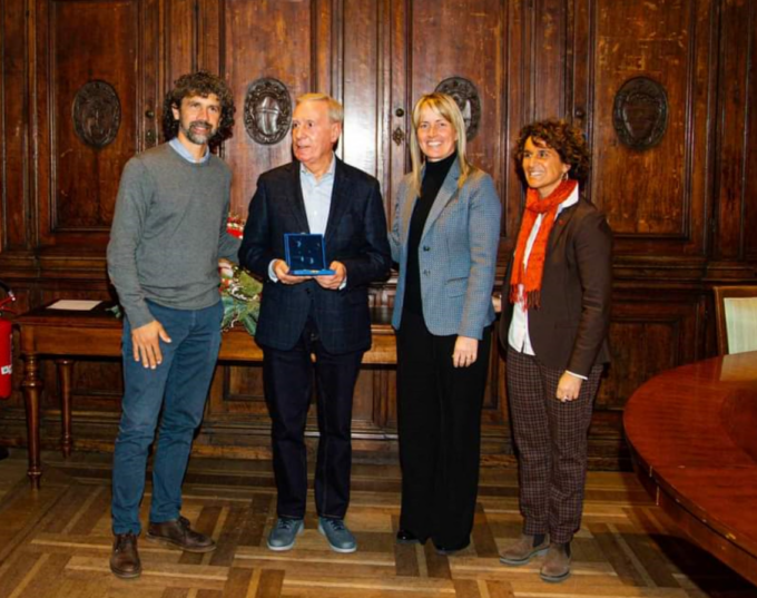 A Luigi Baruffi la stella di bronzo del Coni per meriti sportivi