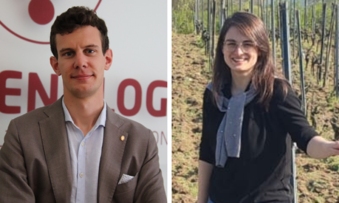 Gabriele Valota e Chiara Perego: due ex allievi Cantoni scalano le gerarchie in Assoenologi Giovani