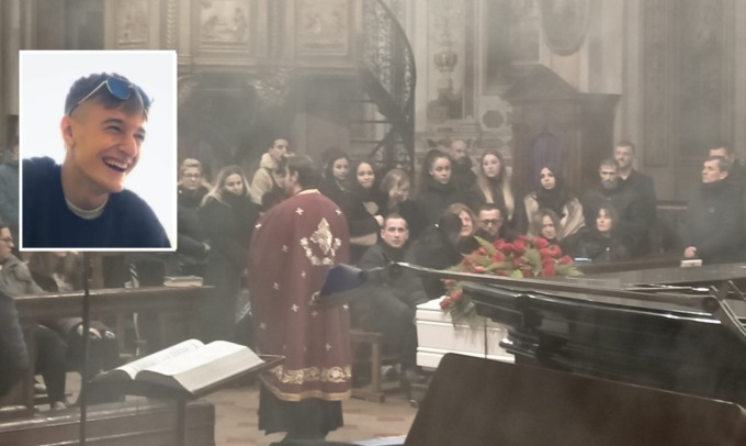 A Caravaggio l’ultimo saluto al 17enne Alin Varna