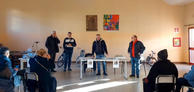 La Caritas e A.Ri.Bi donano dieci biciclette alle persone bisognose