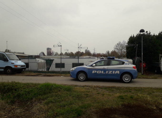 Quattro furti nei negozi in poche ore, la Polizia arresta un giovane del campo nomadi
