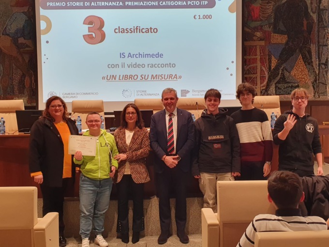 L’Istituto Archimede di Treviglio premiato dalla Camera di Commercio