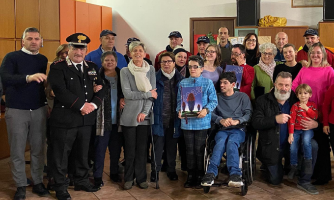 La natività in mosaico del SOS si aggiudica l’edizione 2022 del “Preseposio”