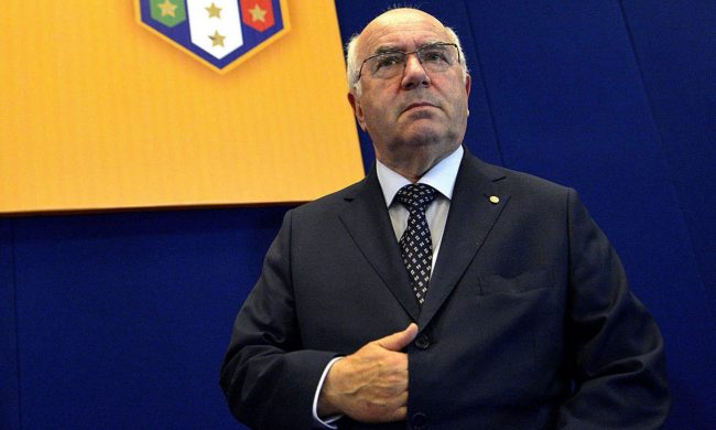 E’ morto l’ex presidente della Figc Carlo Tavecchio