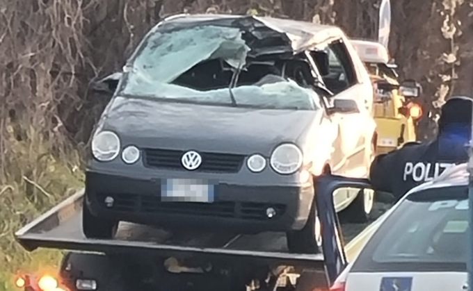 Incidente all’alba, ferito un ragazzo di 27 anni