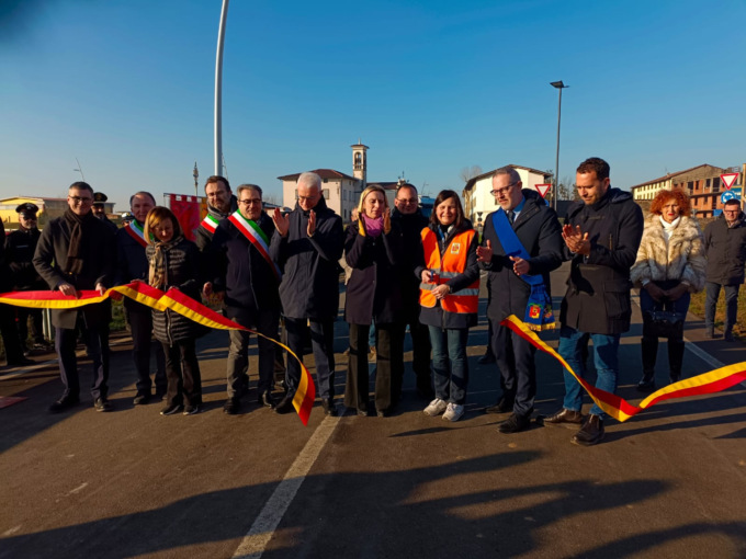 Inaugurata la nuova veste della Strada Provinciale 100 a Palosco