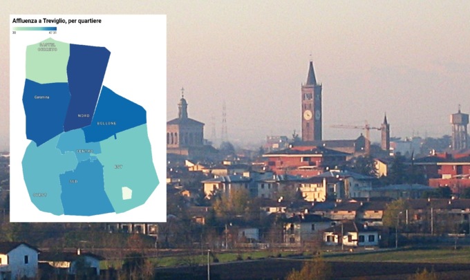 Treviglio, affluenza a picco: i dati per quartiere. Al Cerreto vota uno su tre