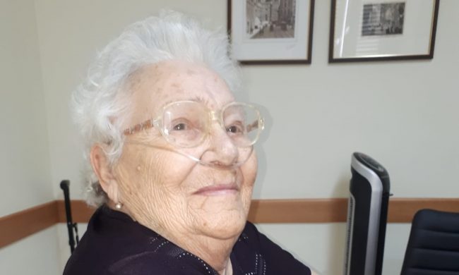Addio a Luigia Martinelli, decana della città