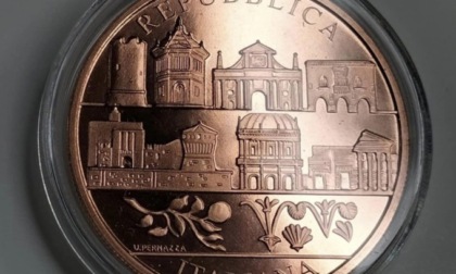 Ecco la moneta per celebrare Bergamo e Brescia Capitale della Cultura 2023