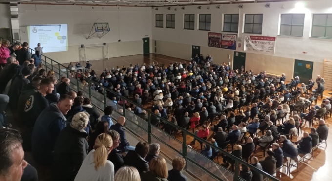 Il 1° aprile parte la raccolta puntuale, sold-out in palestra la serata di presentazione