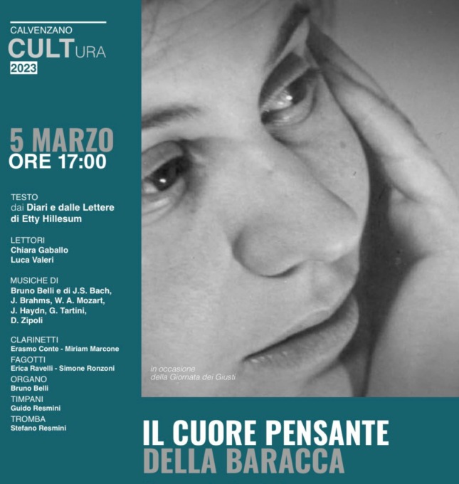 Oggi pomeriggio a Calvenzano “Il cuore pensante della baracca”
