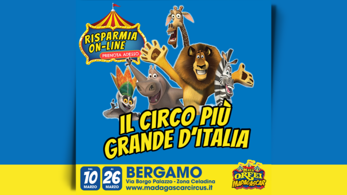 Arriva Madagascar, il circo più bello d’Europa