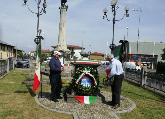 Nessun corteo ufficiale per il 25 Aprile, oggi una benedizione al monumento ai Caduti