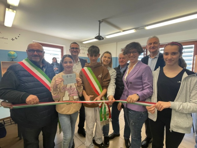 Spirano, inaugurata la biblioteca scolastica alla Secondaria