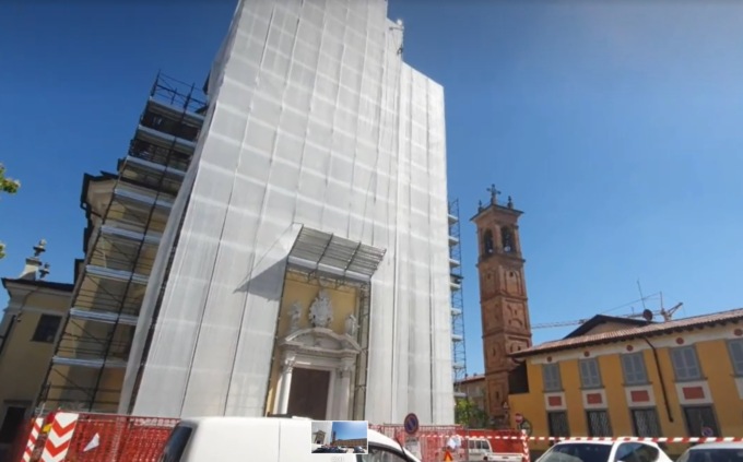 Così rinasce la Parrocchiale di Cologno, grazie alle donazioni dei fedeli