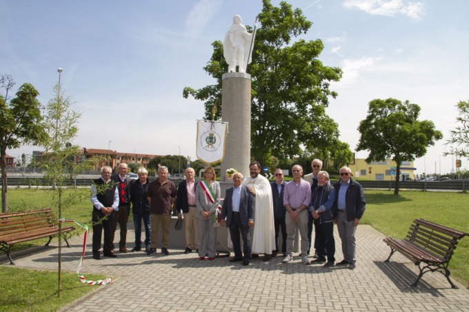 Il monumento di San Rocco rivive grazie a Nonno Gino