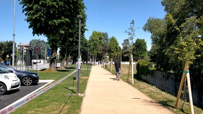 Vallo Colleonesco, aperto il primo tratto del camminamento