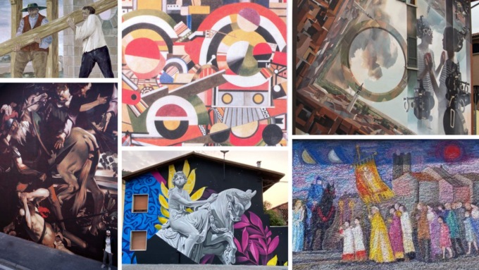 Covo VS Calcio: il derby dei murales e la “variabile Instagram”. Quali preferite?