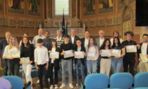 Premiati gli studenti vincitori del concorso "Aurelio Colleoni" nel 50esimo anniversario della sua morte