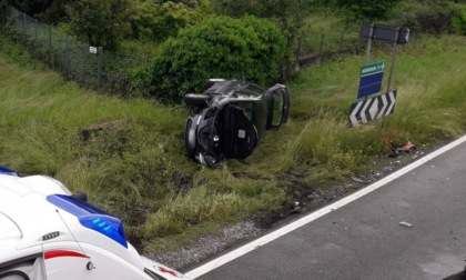 Scontro tra due auto a Pognano, due feriti