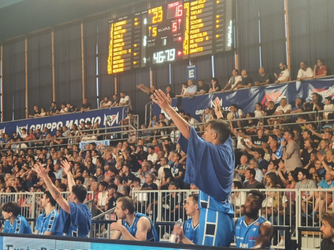 Treviglio domina Torino per quattro quarti, è finita: 83-72