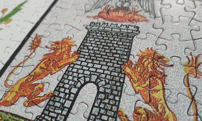 Il primo puzzle (330 tessere) su Treviglio: vieni ad acquistarlo in redazione